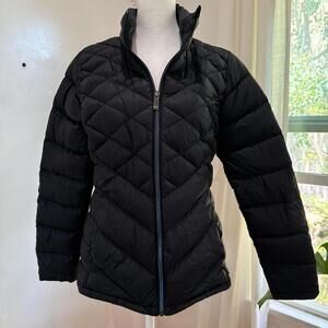 Women's Black Quilted Jacket